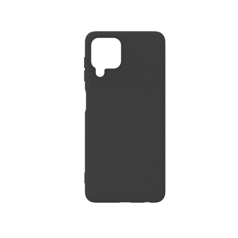 Husa Samsung Galaxy A22 4G Lemontti Silicon Silky Negru [1]