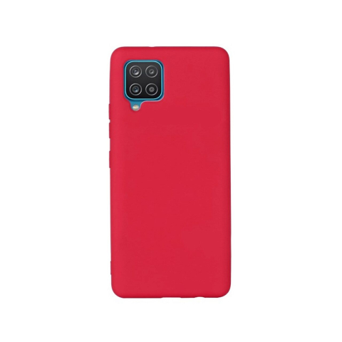 Husa Samsung Galaxy A22 4G Lemontti Silicon Silky Rosu [2]