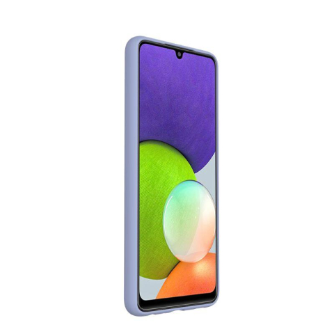 Husa Samsung Galaxy A22 4G Lemontti Silicon Soft Slim Lavender Gray [1]