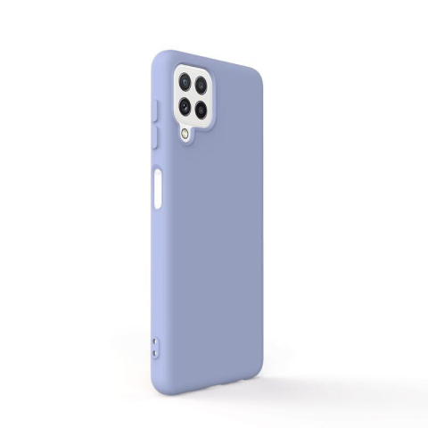 Husa Samsung Galaxy A22 4G Lemontti Silicon Soft Slim Lavender Gray [0]