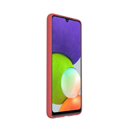 Husa Samsung Galaxy A22 4G Lemontti Silicon Soft Slim Santa Red [0]