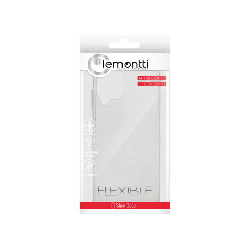Husa Samsung Galaxy A22 4G Lemontti Silicon Transparent [1]