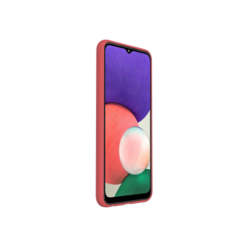 Husa Samsung Galaxy A22 5G Lemontti Silicon Soft Slim Santa Red [1]