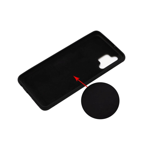 Husa Samsung Galaxy A32 4G Lemontti Silicon Silky Negru [2]
