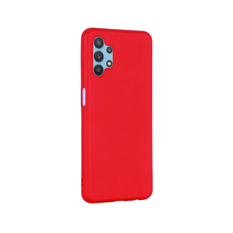 Husa Samsung Galaxy A32 5G Lemontti Silicon Silky Rosu [5]