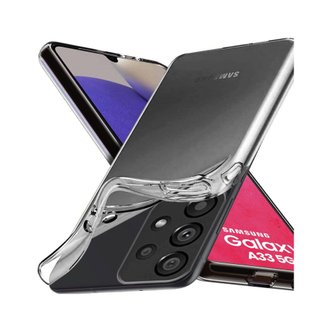 Husa Samsung Galaxy A33 5G Lemontti Silicon Transparent [1]