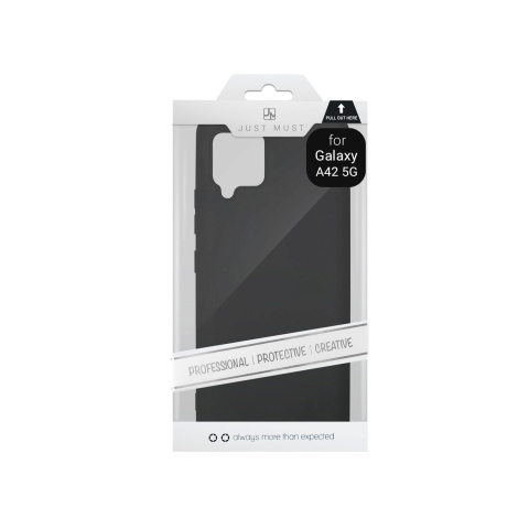Husa Samsung Galaxy A42 5G Just Must Silicon Candy Black [3]