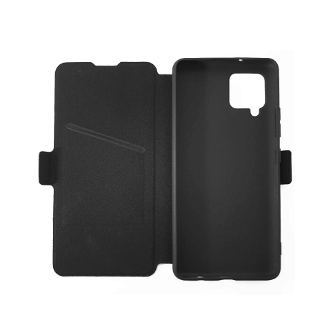 Husa Samsung Galaxy A42 5G Lemontti Book Elegant Negru [1]