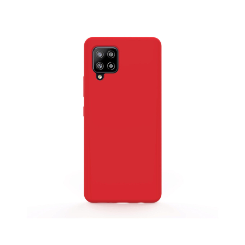 Husa Samsung Galaxy A42 5G Lemontti Liquid Silicon Red [3]