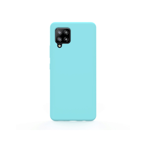 Laptop, Tablete & Telefoane - Husa Samsung Galaxy A42 5G Lemontti Liquid Silicon Tiffany Blue
