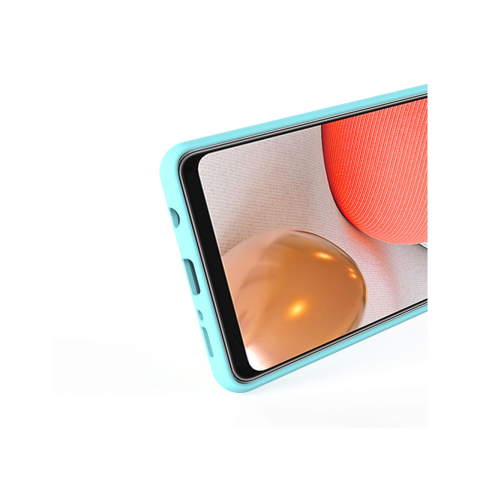 Husa Samsung Galaxy A42 5G Lemontti Liquid Silicon Tiffany Blue [2]