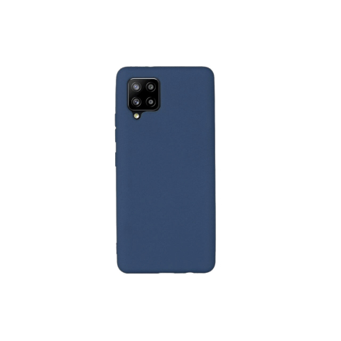 Laptop, Tablete & Telefoane - Husa Samsung Galaxy A42 5G Lemontti Silicon Silky Albastru Inchis