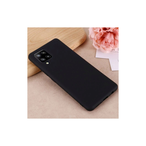Laptop, Tablete & Telefoane - Husa Samsung Galaxy A42 5G Lemontti Silicon Silky Negru