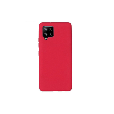 Laptop, Tablete & Telefoane - Husa Samsung Galaxy A42 5G Lemontti Silicon Silky Rosu