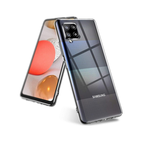 Husa Samsung Galaxy A42 5G Lemontti Silicon Transparent [2]