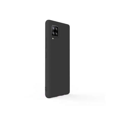Husa Samsung Galaxy A42 Lemontti Silicon Soft Slim Black [4]