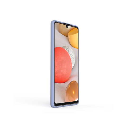 Laptop, Tablete & Telefoane - Husa Samsung Galaxy A42 Lemontti Silicon Soft Slim Lavender Gray
