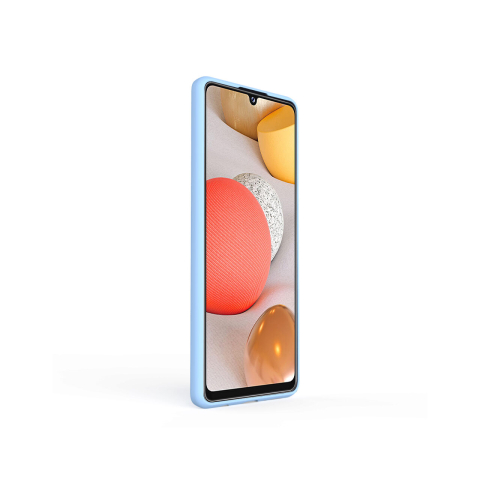Laptop, Tablete & Telefoane - Husa Samsung Galaxy A42 Lemontti Silicon Soft Slim Light Blue
