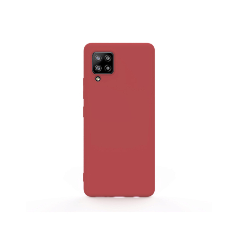 Laptop, Tablete & Telefoane - Husa Samsung Galaxy A42 Lemontti Silicon Soft Slim Santa Red