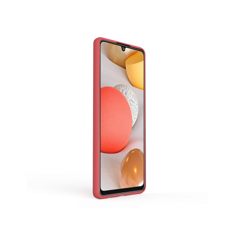 Husa Samsung Galaxy A42 Lemontti Silicon Soft Slim Santa Red [3]
