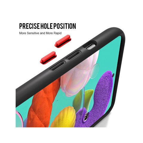 Husa Samsung Galaxy A51 4G Lemontti Bubble Albastru [1]