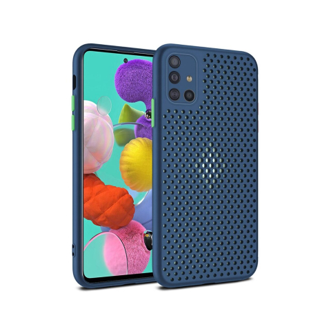 Husa Samsung Galaxy A51 4G Lemontti Bubble Albastru [3]