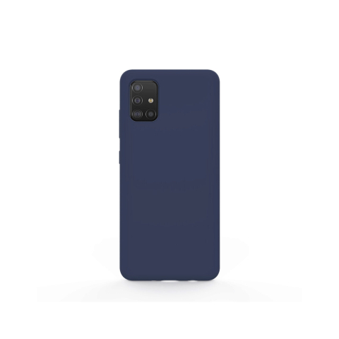 Husa Samsung Galaxy A51 4G Lemontti Liquid Silicon Dark Blue [3]