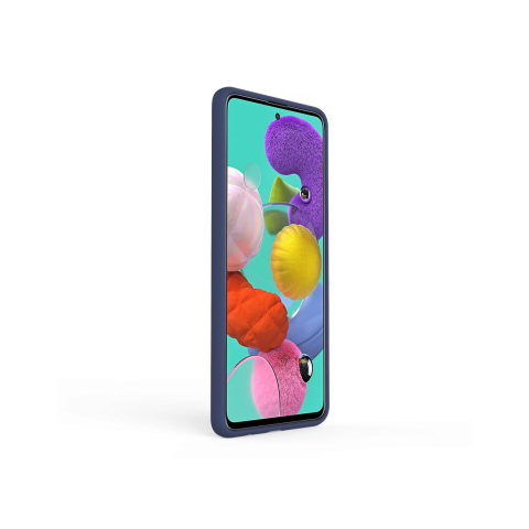 Laptop, Tablete & Telefoane - Husa Samsung Galaxy A51 4G Lemontti Liquid Silicon Dark Blue