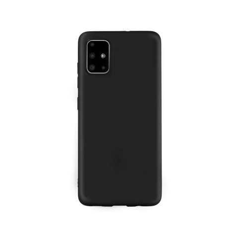 Laptop, Tablete & Telefoane - Husa Samsung Galaxy A51 4G Lemontti Silicon Silky Negru