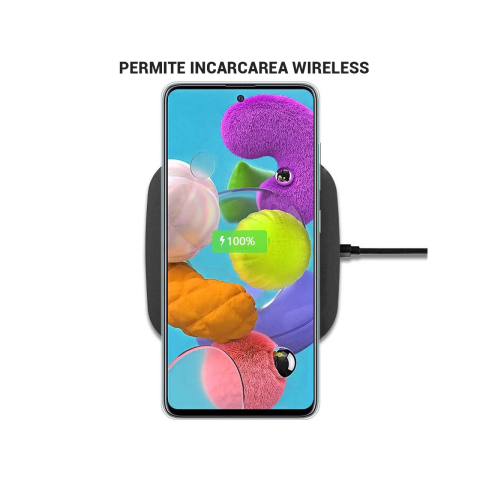 Husa Samsung Galaxy A51 4G Lemontti Silicon Transparent [2]
