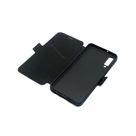Laptop, Tablete & Telefoane - Husa Samsung Galaxy A7 (2018) Lemontti Book Elegant Negru