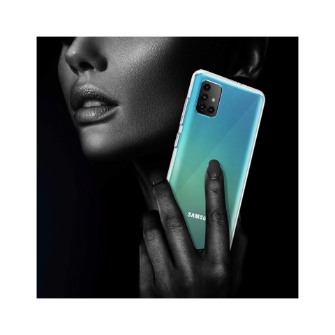Husa Samsung Galaxy A71 Lemontti Silicon Transparent [2]