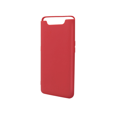 Laptop, Tablete & Telefoane - Husa Samsung Galaxy A80 / A90 4G Lemontti Silicon Silky Rosu