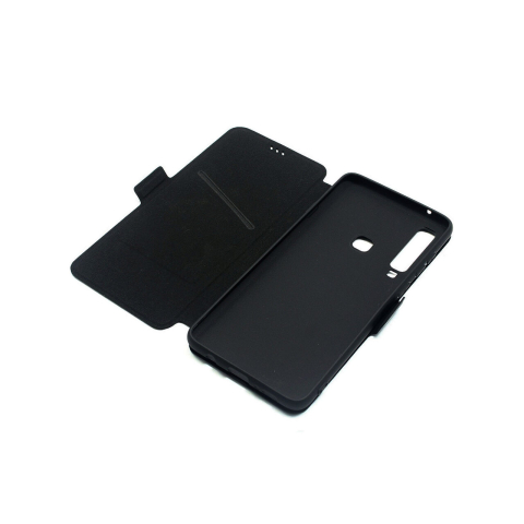 Laptop, Tablete & Telefoane - Husa Samsung Galaxy A9 (2018) Lemontti Book Elegant Negru