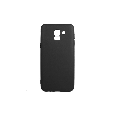 Husa Samsung Galaxy J6 (2018) Lemontti Silicon Silky Negru [1]