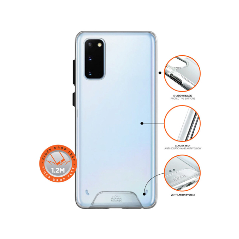 Laptop, Tablete & Telefoane - Husa Samsung Galaxy S20 Eiger Glacier Case Clear