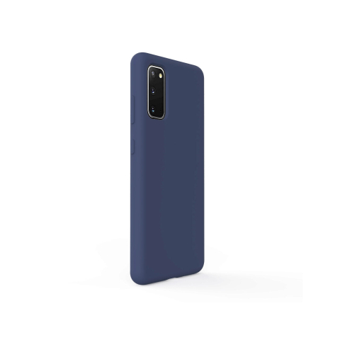 Husa Samsung Galaxy S20 Lemontti Liquid Silicon Dark Blue [4]