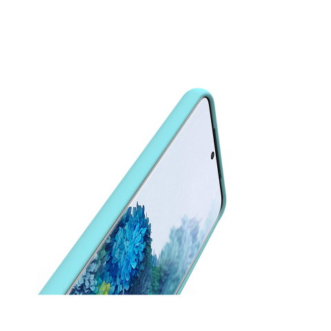 Husa Samsung Galaxy S20 Lemontti Liquid Silicon Tiffany Blue [3]