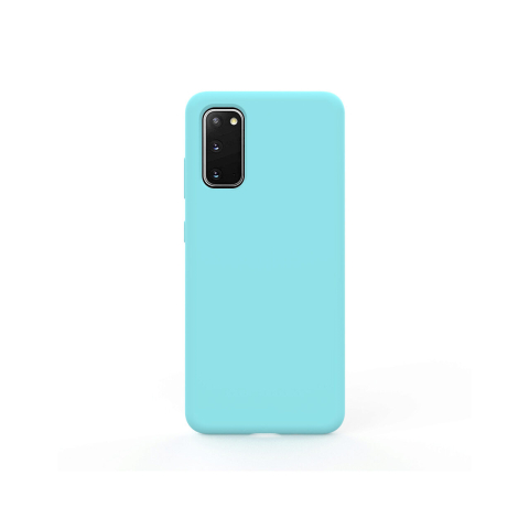 Husa Samsung Galaxy S20 Lemontti Liquid Silicon Tiffany Blue [2]