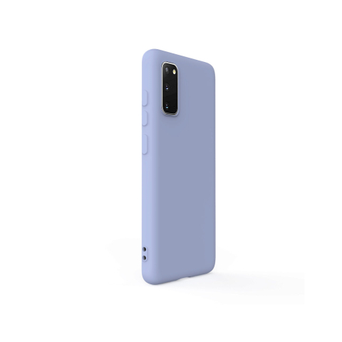 Husa Samsung Galaxy S20 Lemontti Silicon Soft Slim Lavender Gray [4]
