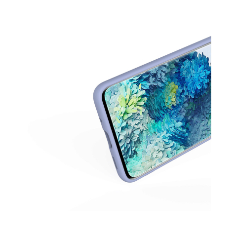 Husa Samsung Galaxy S20 Lemontti Silicon Soft Slim Lavender Gray [3]