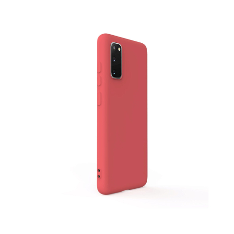 Husa Samsung Galaxy S20 Lemontti Silicon Soft Slim Santa Red [4]