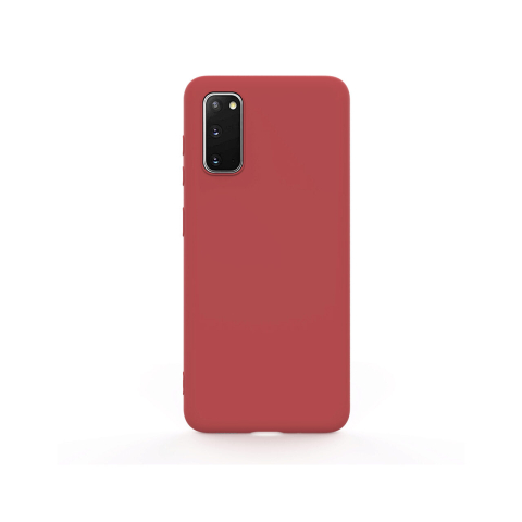 Laptop, Tablete & Telefoane - Husa Samsung Galaxy S20 Lemontti Silicon Soft Slim Santa Red