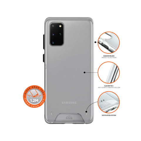 Laptop, Tablete & Telefoane - Husa Samsung Galaxy S20 Plus Eiger Glacier Case Clear