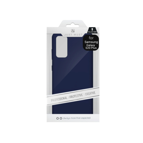 Laptop, Tablete & Telefoane - Husa Samsung Galaxy S20 Plus Just Must Silicon Candy Navy