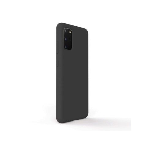 Husa Samsung Galaxy S20 Plus Lemontti Liquid Silicon Black [4]