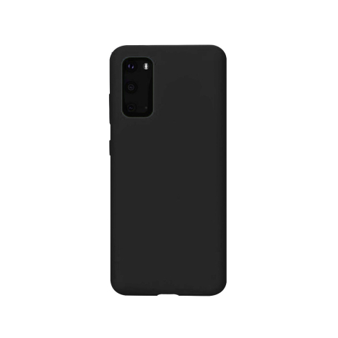 Husa Samsung Galaxy S20 Plus Lemontti Silicon Silky Negru [1]
