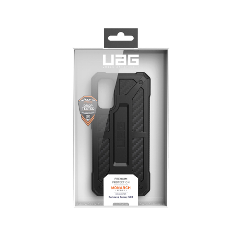 Husa Samsung Galaxy S20 UAG Monarch Series Carbon Fiber [7]