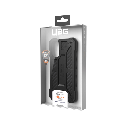 Husa Samsung Galaxy S20 UAG Monarch Series Carbon Fiber [8]