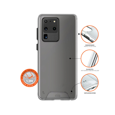 Laptop, Tablete & Telefoane - Husa Samsung Galaxy S20 Ultra Eiger Glacier Case Clear